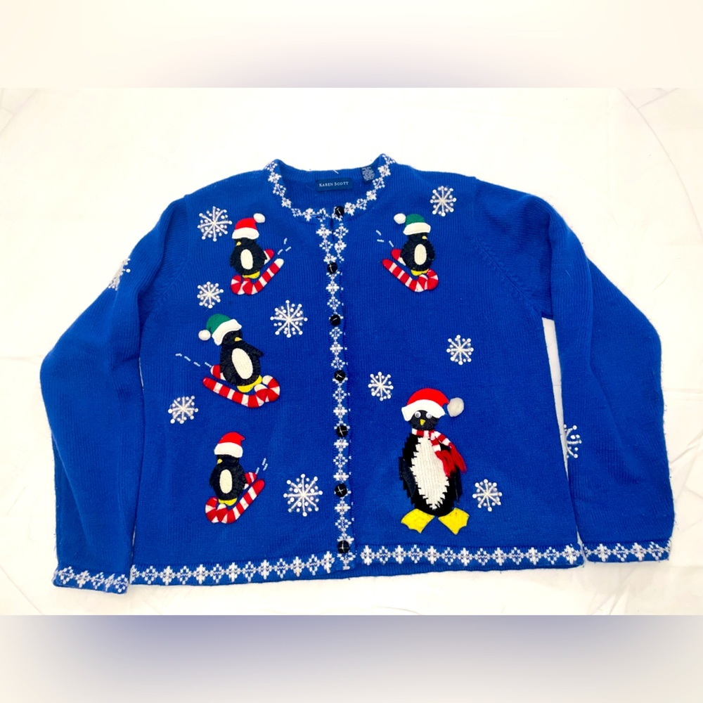 Karen Scott Christmas sweater